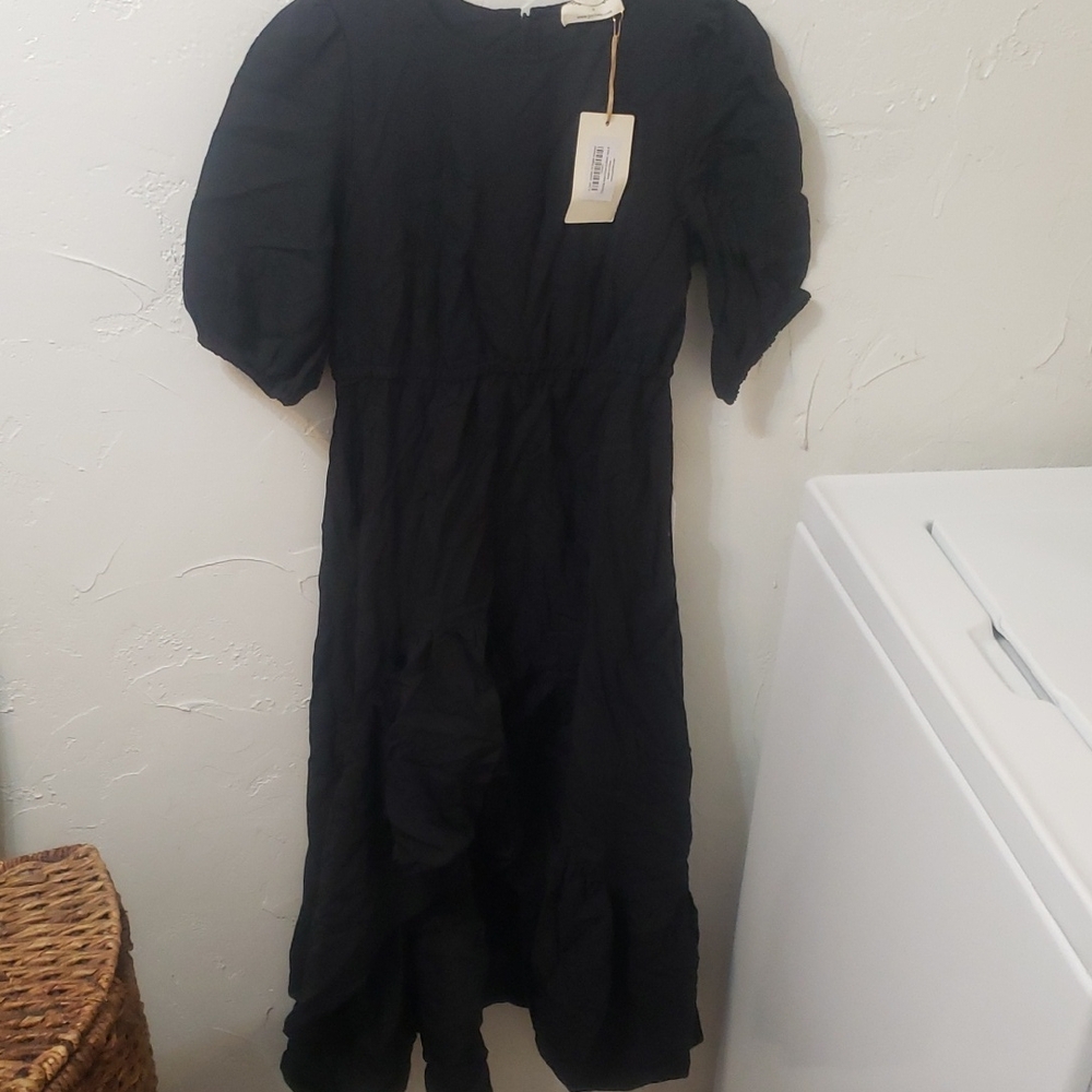 Joyfolie Black Long Sleeve Dress